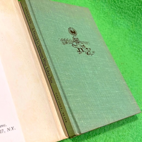 A Friend Is Someone Who Likes You by Joan Joan Walsh Anglund HC/DJ 1958 1st Ed. - Picture 4 of 16